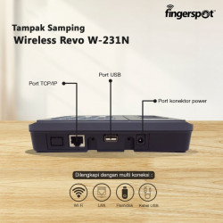 Mesin Absensi Fingerprint Sidik Jari Fingerspot - Revo W-231N