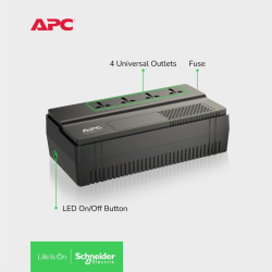 UPS APC BV1000I-MS 600 Watts 1000VA, AVR, Universal Outlet