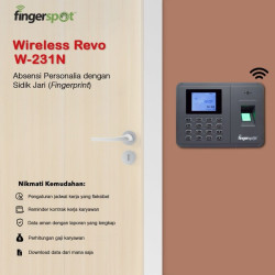 Mesin Absensi Fingerprint Sidik Jari Fingerspot - Revo W-231N