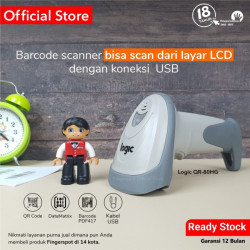 Barcode Scanner 2 dimensi LOGIC - QR-80HG scan akurat cepat