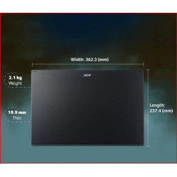 ACER ASPIRE 7 PRO A715 RTX3050 I5 12450H 8GB 512GB W11+OHS 15.6FHD 144HZ