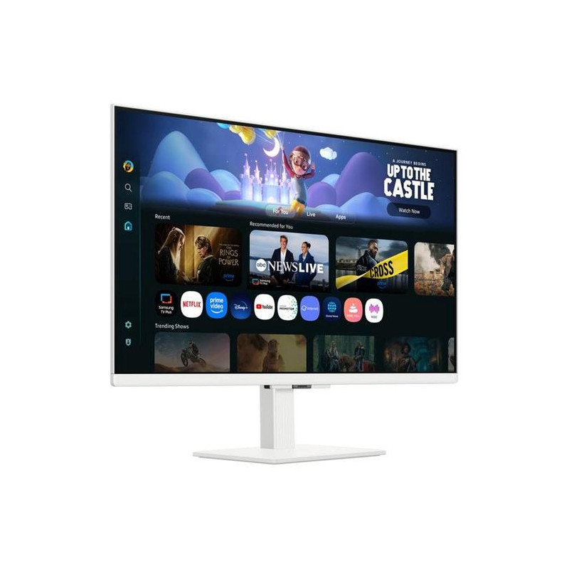 SAMSUNG SMART MONITOR 27 INCH M5 M50F IPS FHD 1080P 5MS 60HZ HDR10 HDMI BLUETOOTH BUILT-IN SPEAKER