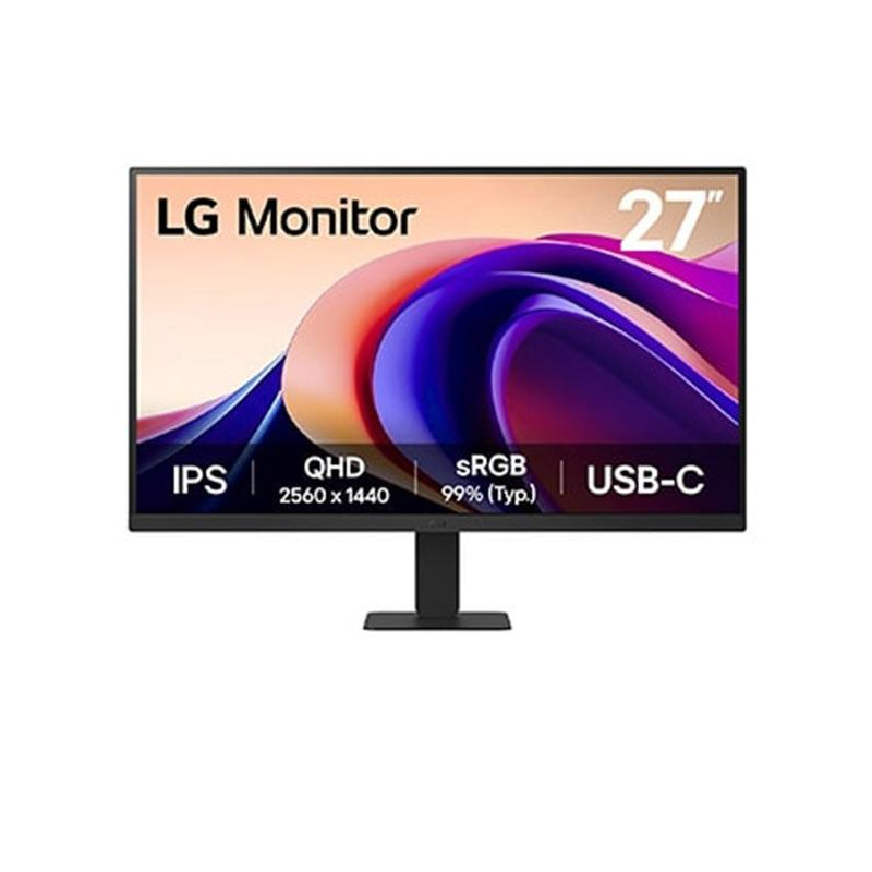 LG MONITOR G5 27 INCH 27U631A-B IPS QHD 1440P 5MS 100HZ HDR10 HDMI+USB-C