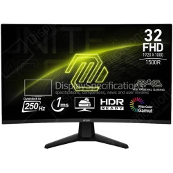 MSI GAMING MONITOR CURVED...
