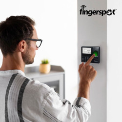 Mesin Absensi dan Akses Kontrol Pintu Sidik Jari Kartu PIN - Revo A-232C Simple