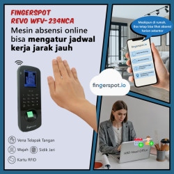 Mesin Absensi Wajah Vena...
