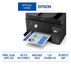Printer EPSON L 5590 All in One Wireless EcoTank ADF Faxsimile Lan